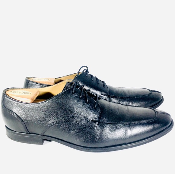 Cole Haan Black Leather Split Toes Oxford Shoes main image 4